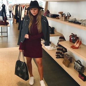 IRO Black Leather Jacket